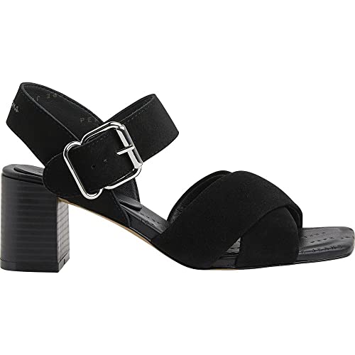 Pepe Jeans Damen Altea Basic Mid Heels Sandals, Black, 35 EU von Pepe Jeans