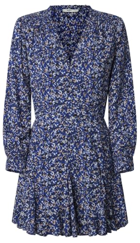 Pepe Jeans Damen Anna Kleid, Blau (Kleinblau), Small von Pepe Jeans