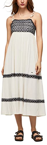 Pepe Jeans Damen Ariel Dress, White (Mousse), M von Pepe Jeans