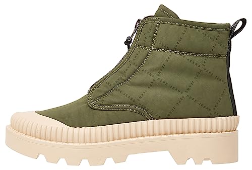 Pepe Jeans Damen Ascot NYNA Fashion Boot, Green (Military Green), 37 EU von Pepe Jeans