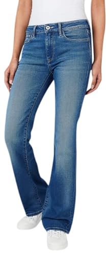 Pepe Jeans Damen Aubrey Jeans, Blue (Denim-GW7), 26W / 32L von Pepe Jeans