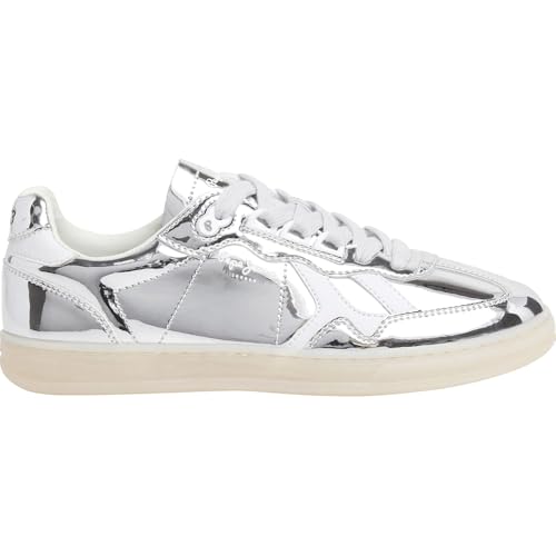 Pepe Jeans Damen Ball Mirror W Sneak, Grau/silberfarben, 39 EU Pepe Jeans Damen Ball Mirror W Sneak, Grau/silberfarben, 39 EU von Pepe Jeans