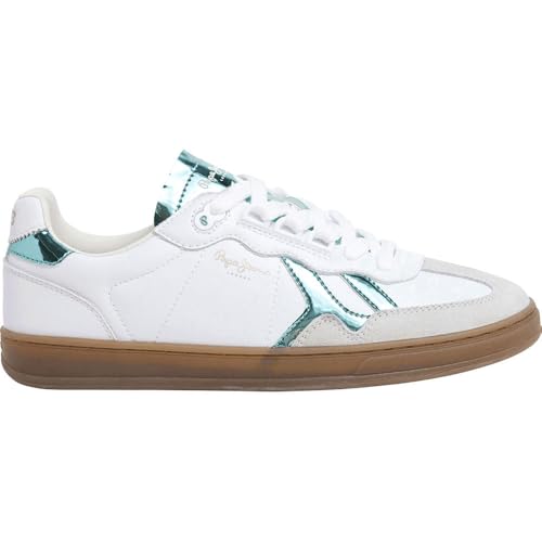 Pepe Jeans Damen Ball Rise W Sneak, weiß, 40 EU Pepe Jeans Damen Ball Rise W Sneak, weiß, 40 EU von Pepe Jeans