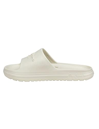 Pepe Jeans Damen Beach W Slide Sandals, White (Factory White), 41 EU von Pepe Jeans