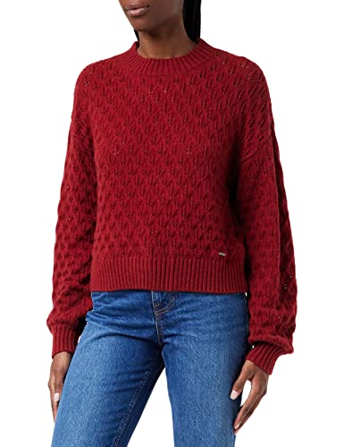 Pepe Jeans Damen Beatrix Langer Ärmel, 286burnt Red, INVALID DATA von Pepe Jeans