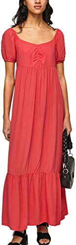 Pepe Jeans Damen Bernardette Dress, Red (Studio Red), L von Pepe Jeans