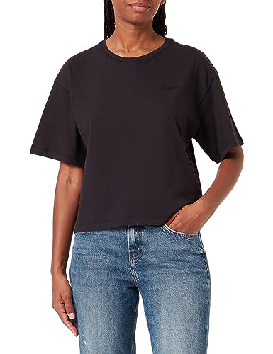 Pepe Jeans Damen Billie T-Shirt, Black (Black), M von Pepe Jeans