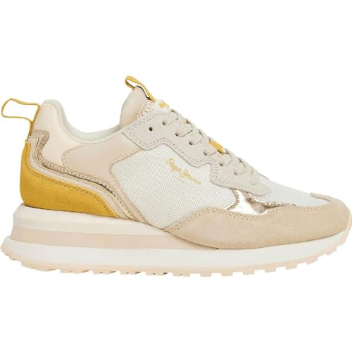 Pepe Jeans Damen Blur Sour Sneaker, Orange (Light Peach Beige), 4 von Pepe Jeans