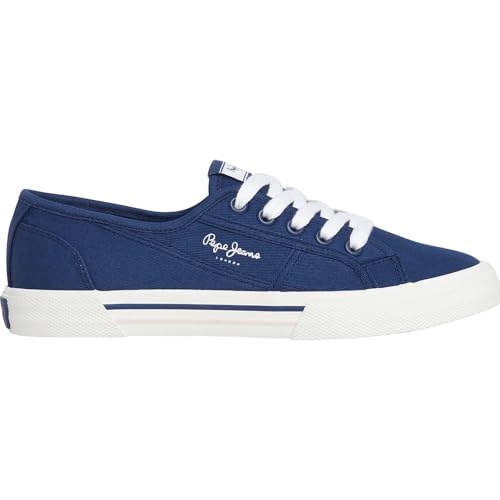 Pepe Jeans Damen Brady Basic W Sneak, Nachtblau, 39 EU Pepe Jeans Damen Brady Basic W Sneak, Nachtblau, 39 EU von Pepe Jeans