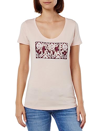 Pepe Jeans Damen Brandi T Shirt, Rosa (Aschrose), L EU von Pepe Jeans