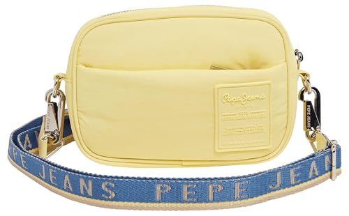 Pepe Jeans Damen Briana Marge Tasche, Gelb (Zitronengelb), Einheitsgröße von Pepe Jeans