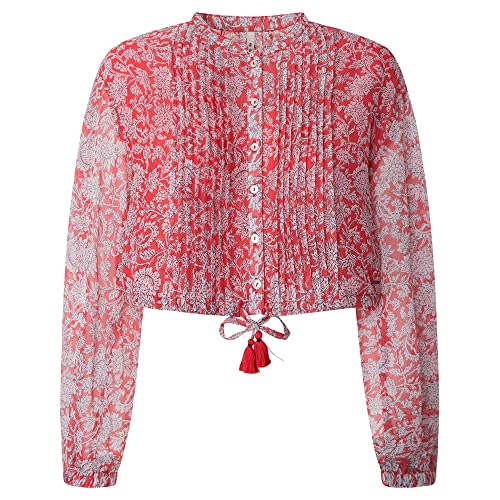 Pepe Jeans Damen Brianna Blouse, Multicolour (Multi), S von Pepe Jeans