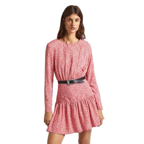 Pepe Jeans Damen Britney Dress, Red (Crispy Red), S von Pepe Jeans