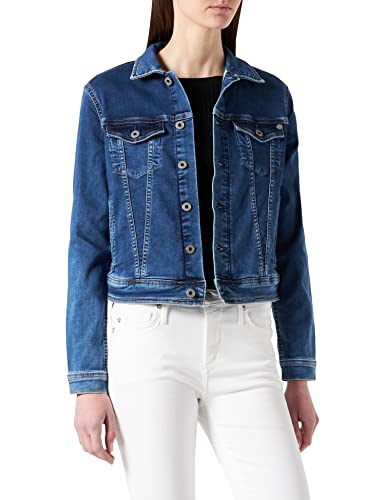 Pepe Jeans Damen CORE Jacket Jacke, 000DENIM (HG4), S von Pepe Jeans