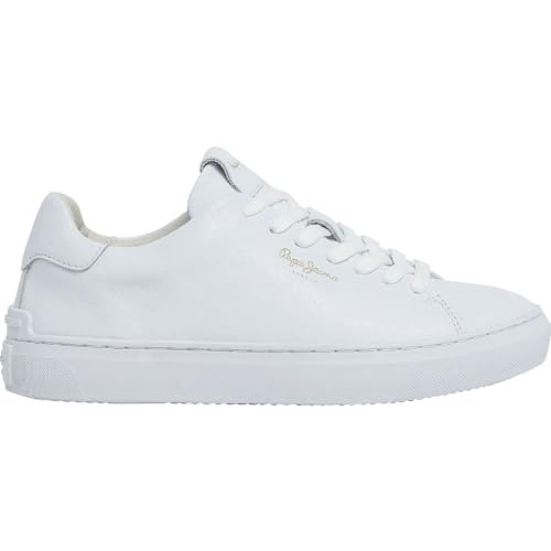 Pepe Jeans Damen Camden Classic W Sneaker, Weiß (Weiß), 5 von Pepe Jeans