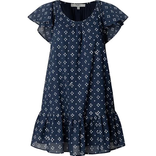 Pepe Jeans Damen Dafne Kleid, Blau (Ozeanblau), XL von Pepe Jeans