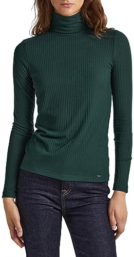 Pepe Jeans Damen Deborah T-Shirt, Green (Regent Green), L von Pepe Jeans