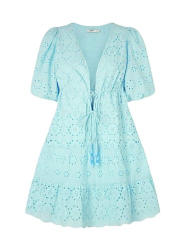 Pepe Jeans Damen Delia Kleid, Blau (Aqua Blue), XL von Pepe Jeans