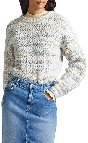 Pepe Jeans Damen Dendra Pullover Sweater, Multicolour (Multi), XS von Pepe Jeans