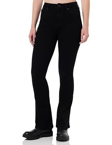 Pepe Jeans Damen Dion Flare Jeans, Black (Denim-xg1), 30W / 32L von Pepe Jeans