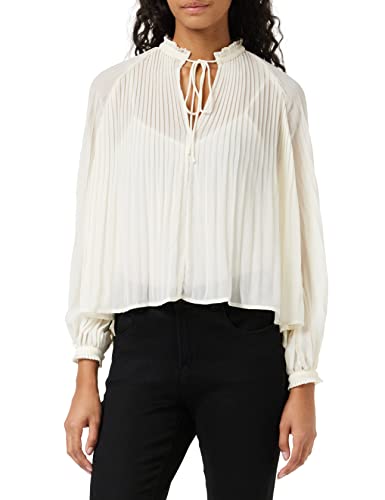 Pepe Jeans Damen Dora Shirt, White (Mousse), S von Pepe Jeans