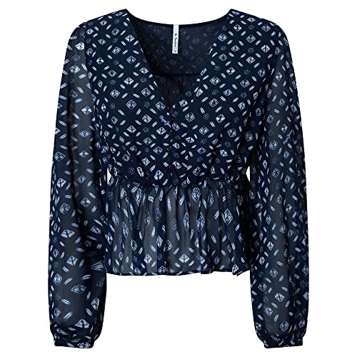 Pepe Jeans Damen EDA Shirt, Multicolour (Multi), M von Pepe Jeans