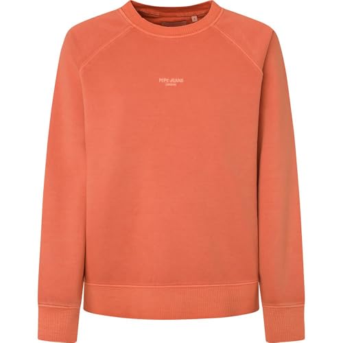 Pepe Jeans Damen Felicity Sweatshirt, Orange (Sunset Orange), 32 von Pepe Jeans