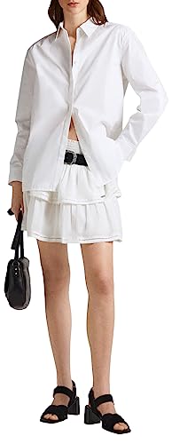 Pepe Jeans Damen Fiore Skirt, White (White), XL von Pepe Jeans