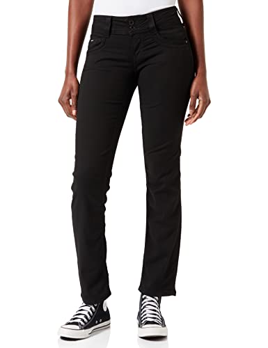 Pepe Jeans Damen Gen Straight Jeans, 000denim (Xd9), 28W / 34L von Pepe Jeans