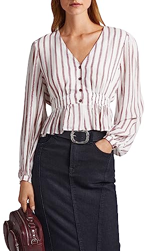 Pepe Jeans Damen Gema Shirt, Multicolour (Multi), M von Pepe Jeans