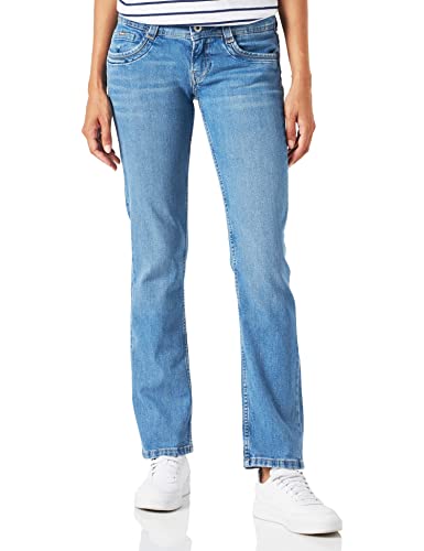 Pepe Jeans Damen Gen Jeans, Blue (Denim-VS3), 33W / 34L von Pepe Jeans