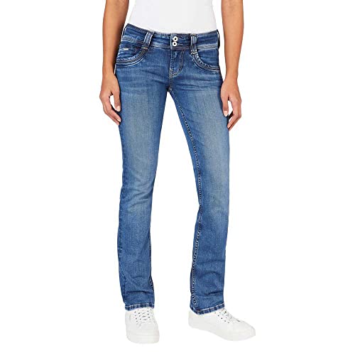 Pepe Jeans Damen Gen Jeans, Blau (Denim-xv6), 29W / 32L EU von Pepe Jeans