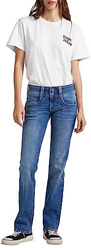 Pepe Jeans Damen Gen Jeans, Blue (Denim-hs4), 24W / 32L von Pepe Jeans