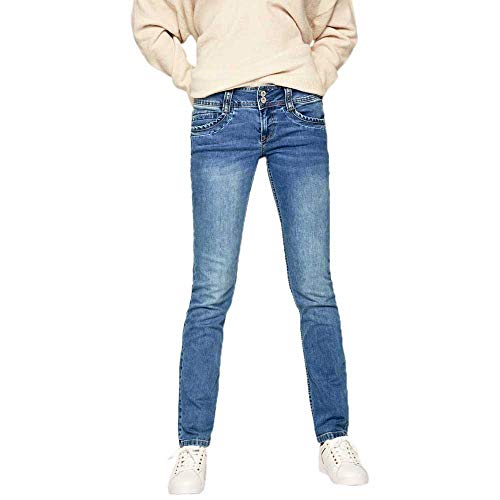 Pepe Jeans Damen Gen Straight Jeans, 000denim (Mf5), 28W / 32L von Pepe Jeans