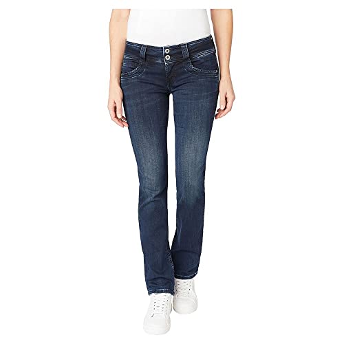 Pepe Jeans Damen Gen Straight Jeans, 000denim (Vw0), 25W / 32L von Pepe Jeans