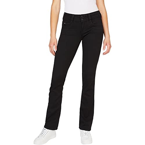 Pepe Jeans Damen Gen Straight Jeans, 000denim (Xd9), 25W / 32L von Pepe Jeans