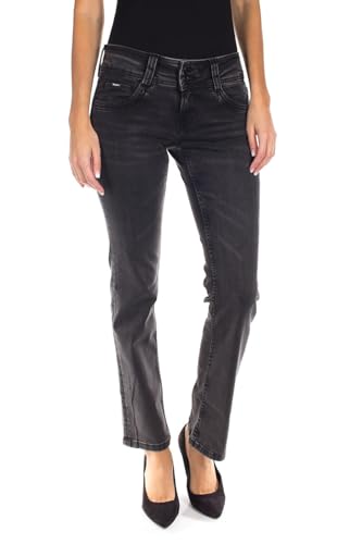 Pepe Jeans Damen Generation Jeans, Schwarz (Denim-vs1), 25W / 32L EU von Pepe Jeans