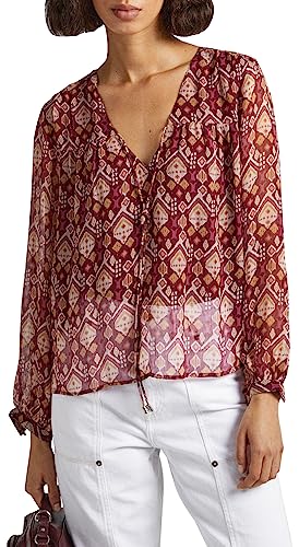 Pepe Jeans Damen Genny Tunic Shirt, Multicolour (Multi), M von Pepe Jeans