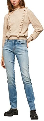 Pepe Jeans Damen Grace Jeans, Blue (Denim-MI1), 29W / 30L von Pepe Jeans