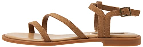 Pepe Jeans Damen Hayes Folk Flat Sandals, Hide, 38 EU von Pepe Jeans