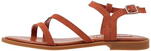 Pepe Jeans Damen Hayes Folk Flat Sandals, Rust orange, 40 EU von Pepe Jeans