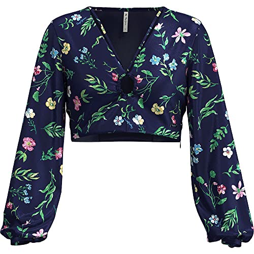 Pepe Jeans Damen Hemd Gracia, Blau (Dulwich), XS von Pepe Jeans