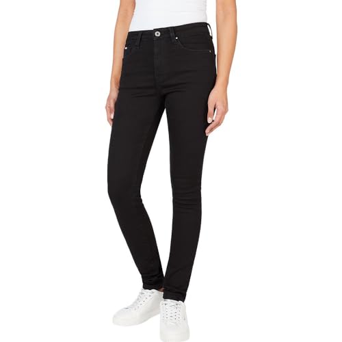 Pepe Jeans Damen High Waist Skinny PL204584 Jeans, Blue (Denim-XG6), 27W / 30L von Pepe Jeans