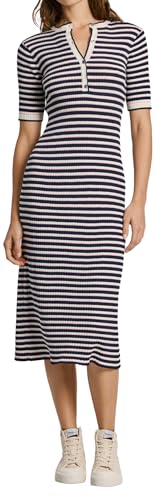 Pepe Jeans Damen INES Dress Kleid, Beige (Elfenbeinweiß), X-Small von Pepe Jeans