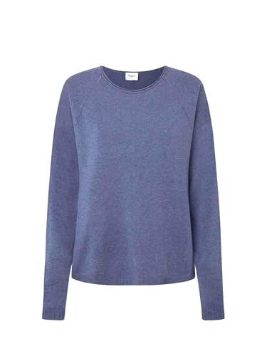 Pepe Jeans Damen Isela Crew Neck Strickwaren, Blau (Weller Blue), L von Pepe Jeans