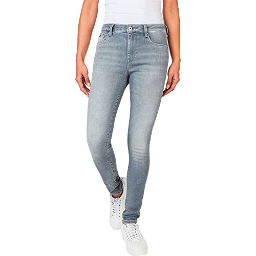 Pepe Jeans Damen Jeans Regent, Grau (Denim-ue9), 26W / 32L von Pepe Jeans