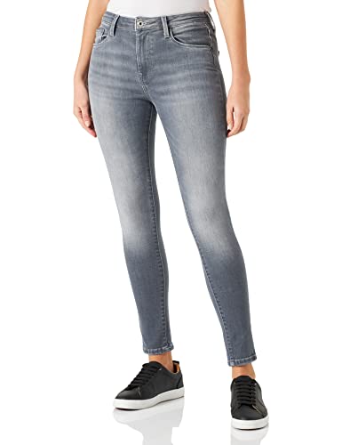 Pepe Jeans Damen Jeans Regent, Grau (Denim-ue9), 27W / 32L von Pepe Jeans