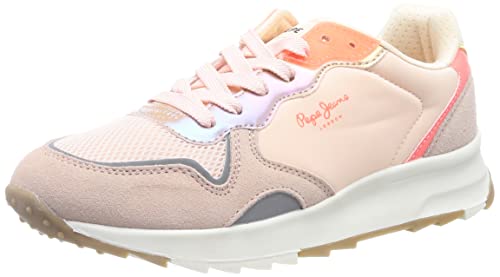 Pepe Jeans Damen Joy Star Soft Sneaker, Mauve pink, 35 EU von Pepe Jeans