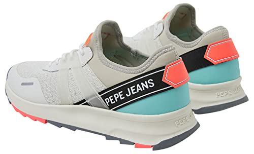 Pepe Jeans Damen Joy TECH Summer Sneaker, White, 38 EU von Pepe Jeans