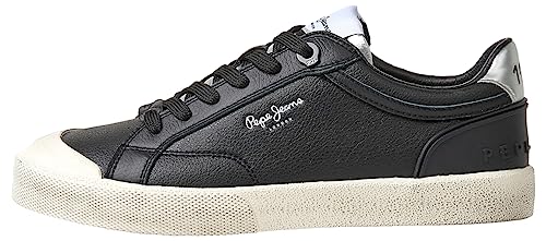 Pepe Jeans Damen Kenton Vintage W Sneaker, Black (Black), 38 EU von Pepe Jeans